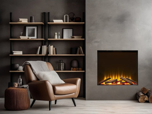 Acantha Aspire 70 SQ Fully Inset Media Wall Electric Fire 10798