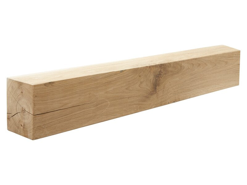Acantha Chunky Solid Oak Beam - Unfinished, 36 Inch