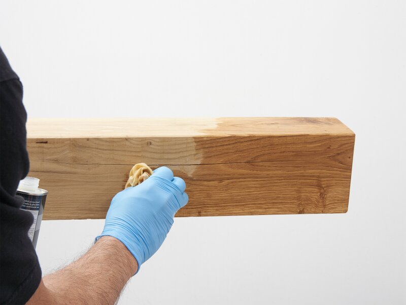 Acantha Chunky Solid Oak Beam - Unfinished, 36 Inch