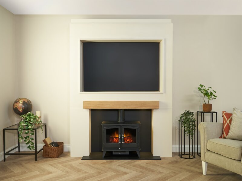 Acantha Slimline Solid Oak Beam - Unfinished, 48 Inch