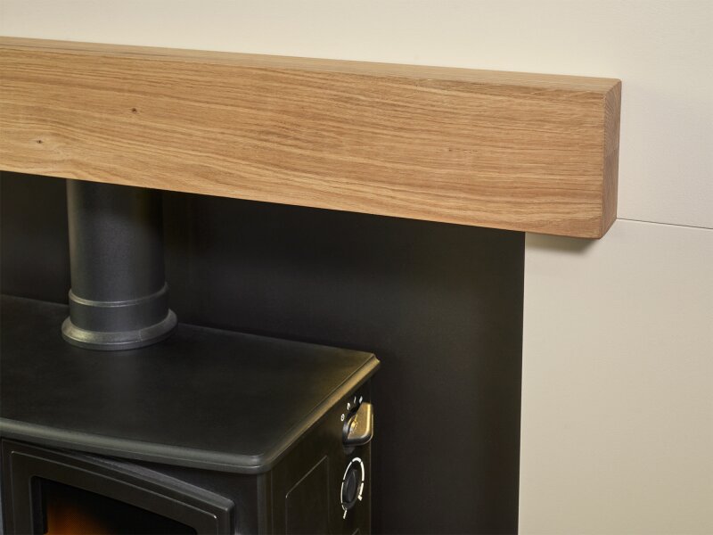 Acantha Slimline Solid Oak Beam - Unfinished, 48 Inch