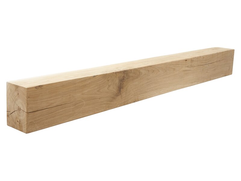 Acantha Chunky Solid Oak Beam - Unfinished, 48 Inch