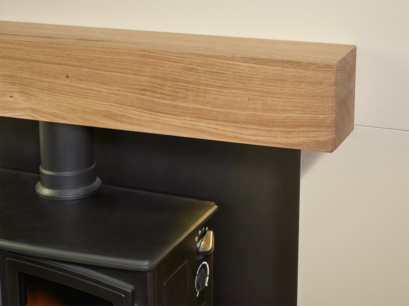 Acantha Chunky Solid Oak Beam - Unfinished, 48 Inch