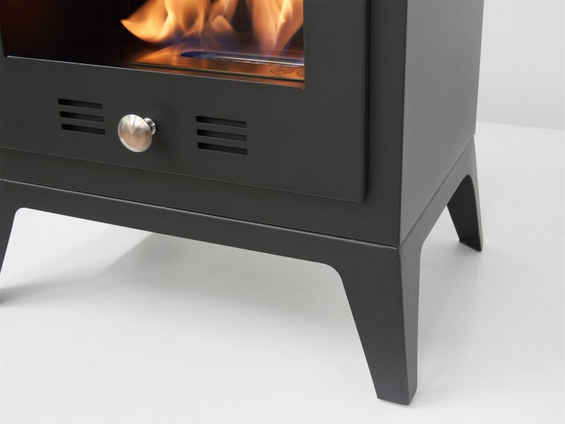 Sureflame Carino Bio Ethanol Stove 10844 in Black