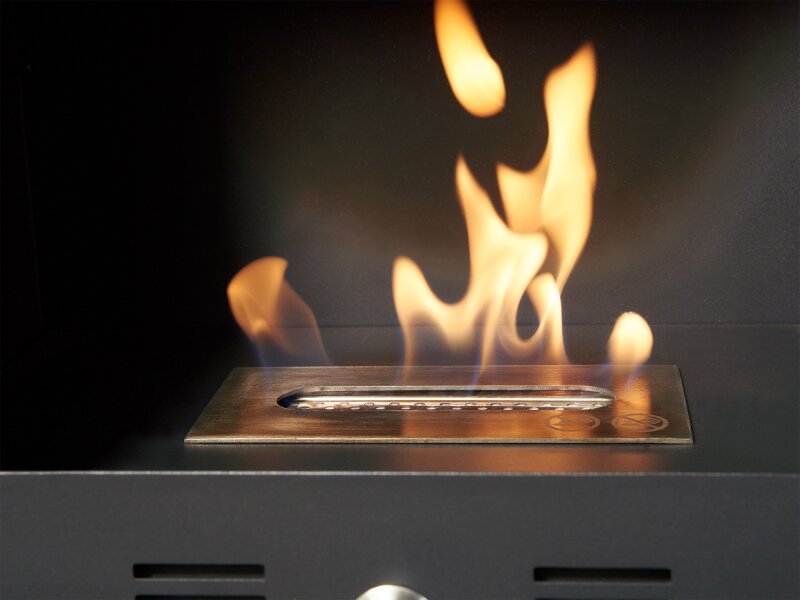 Sureflame Carino Bio Ethanol Stove 10844 in Black