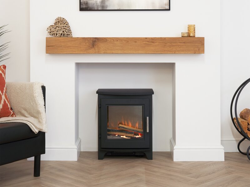 Acantha Austin Electric Stove in Black 11011