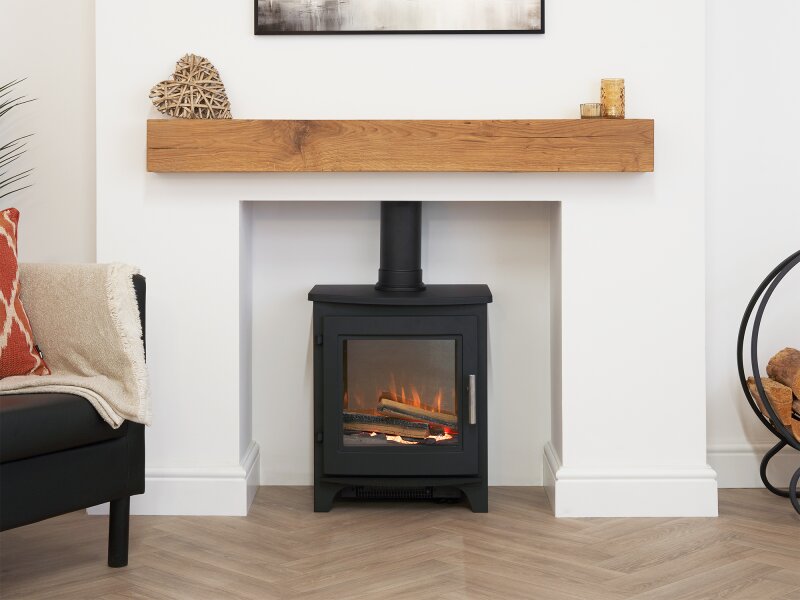 Acantha Austin Electric Stove in Black 11011