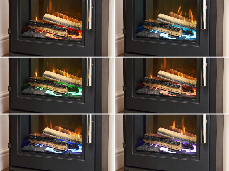 Acantha Austin Electric Stove in Black 11011