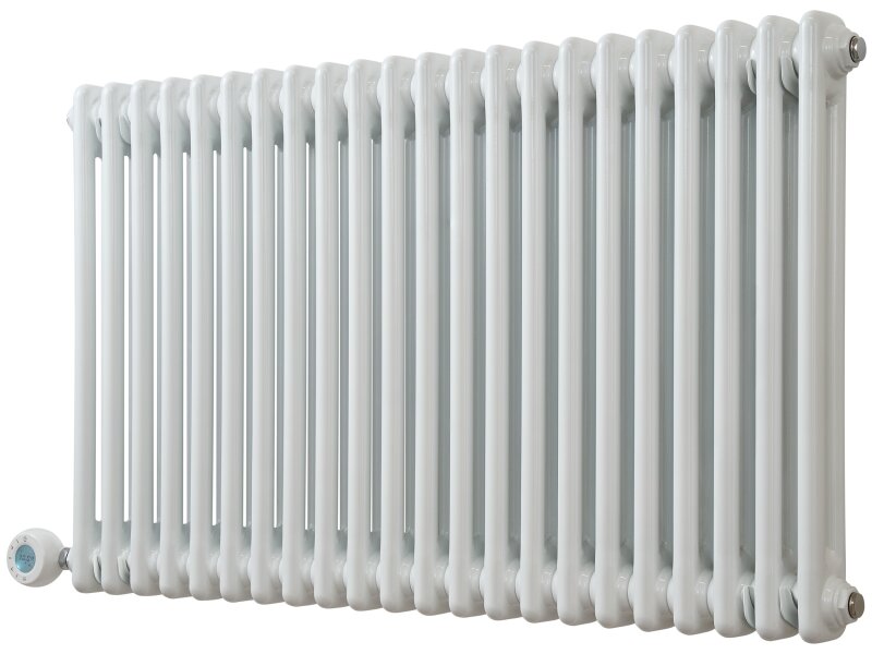 Eden Arcadia 1200W Electric Column Radiator in White with Smart WiFi Control
