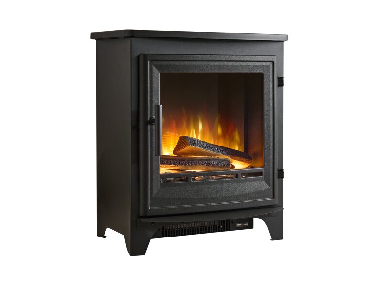 Acantha Halo Electric Stove in Black