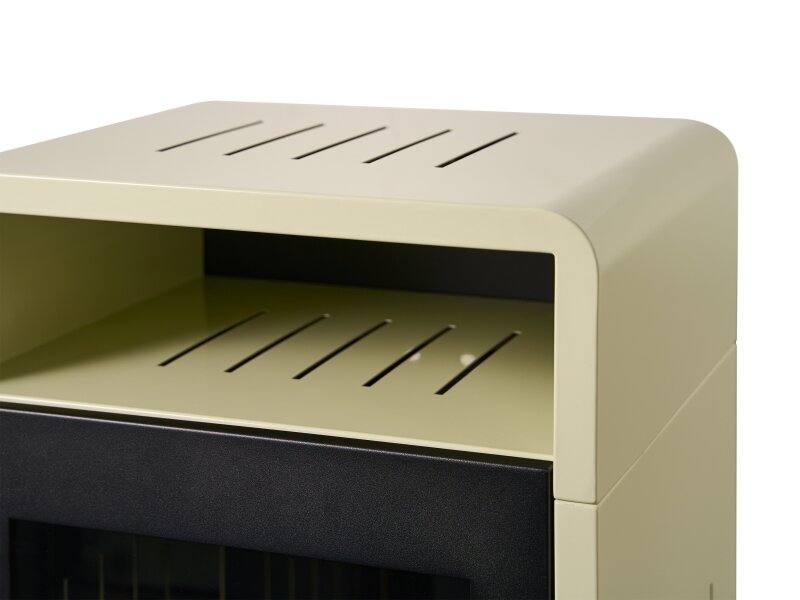 Adam Bellini Bio Ethanol Stove in Cream
