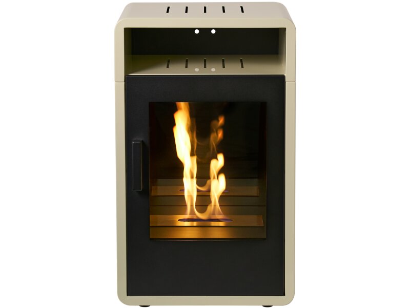 Adam Bellini Bio Ethanol Stove in Cream