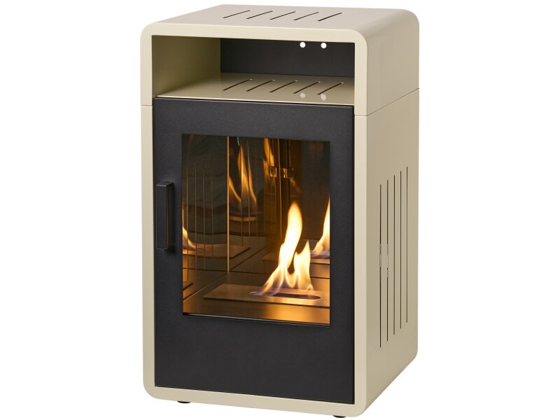 Adam Bellini Bio Ethanol Stove in Cream