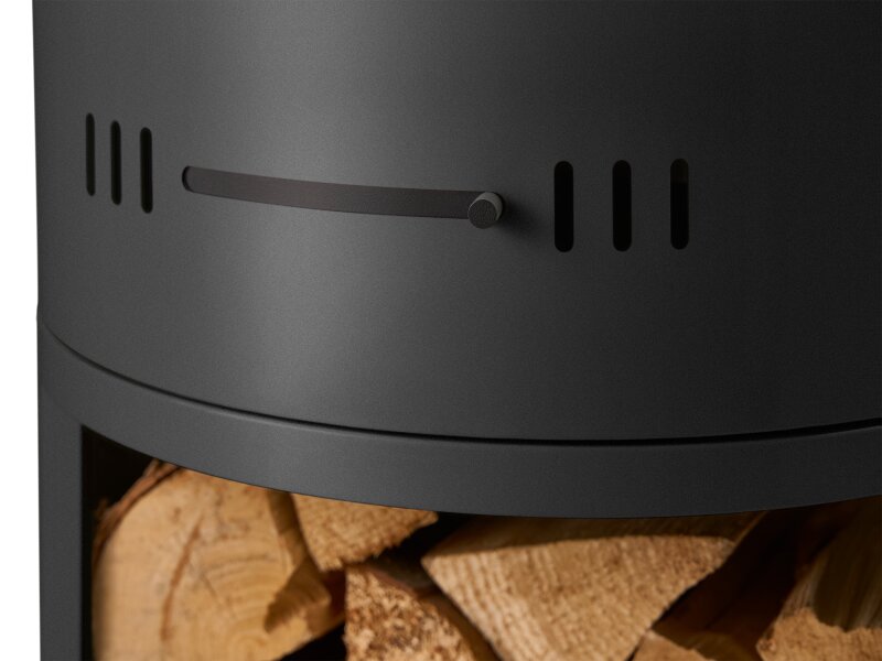 Sureflame Barilo Bio Ethanol Stove in Matte Black