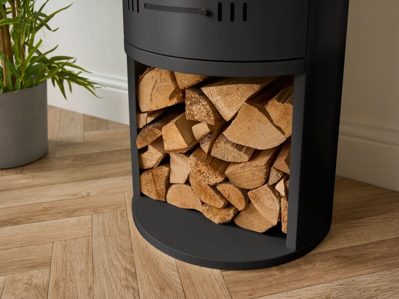 Sureflame Barilo Bio Ethanol Stove in Matte Black