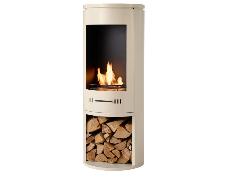 Sureflame Barilo Bio Ethanol Stove in Cream