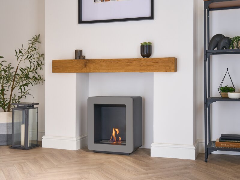 Adam Mira Bio Ethanol Stove in Grey