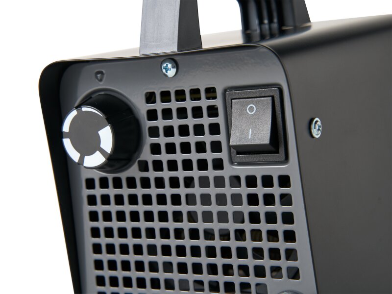Adam Thermix 2kW Portable PTC fan heater in black