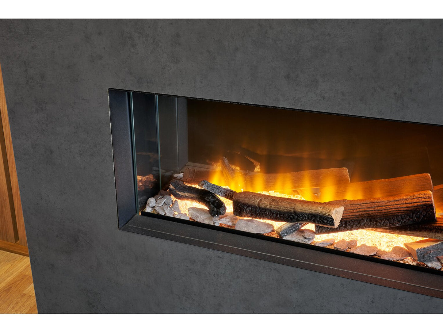 Acantha Bloc Pre-Built Fully Inset Media Wall Suite