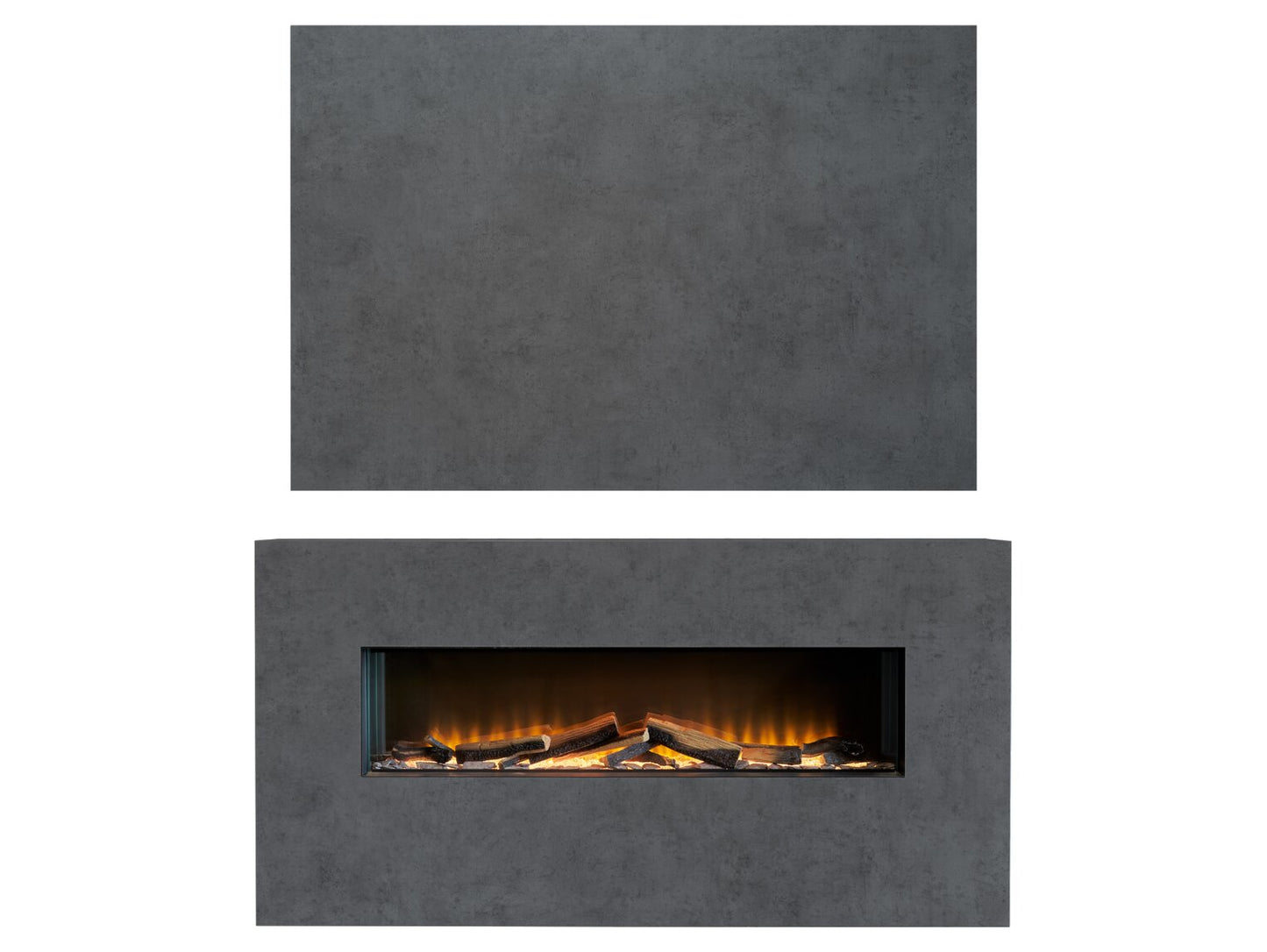 Acantha Bloc Pre-Built Fully Inset Media Wall Suite