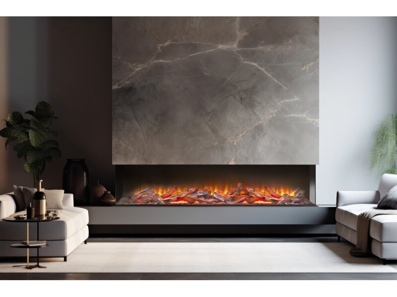 Aurora Incendium 2000 XL Media Wall Electric Fire