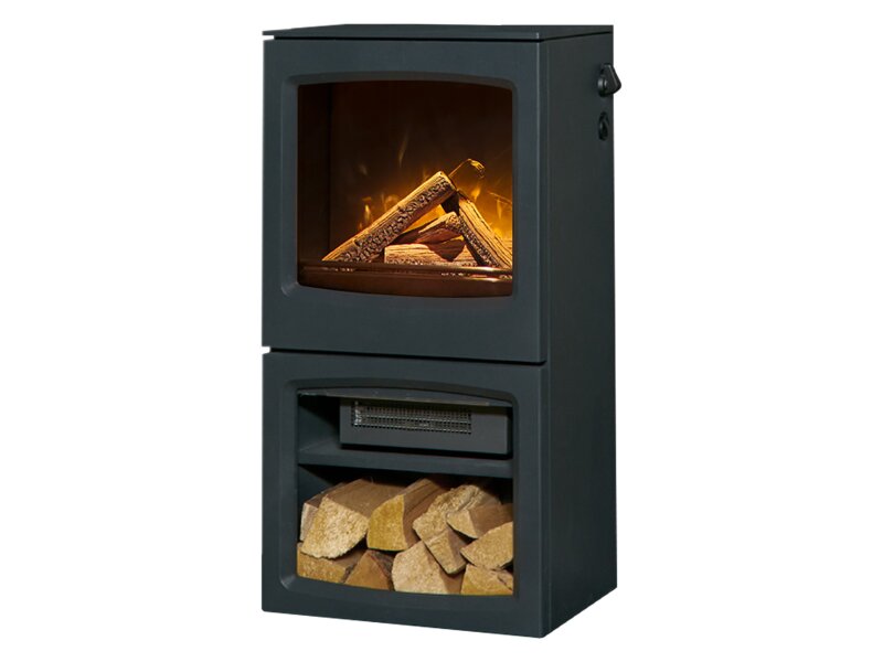 Acantha Lunar XL Electric Stove Charcoal Grey