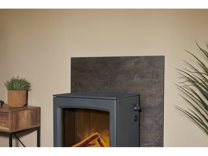Acantha Lunar XL Electric Stove Charcoal Grey