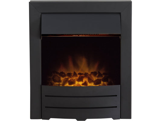 Adam Colorado Electric Inset Fire Charcoal Black