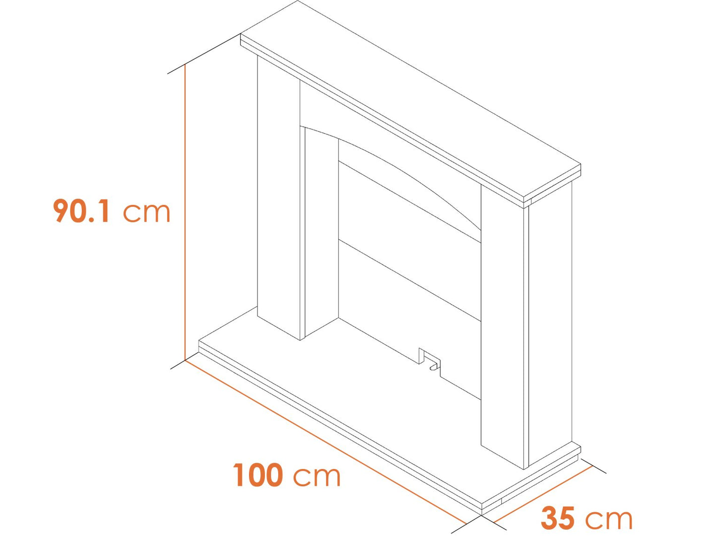Adam Huxley Stove Fireplace Dimensions