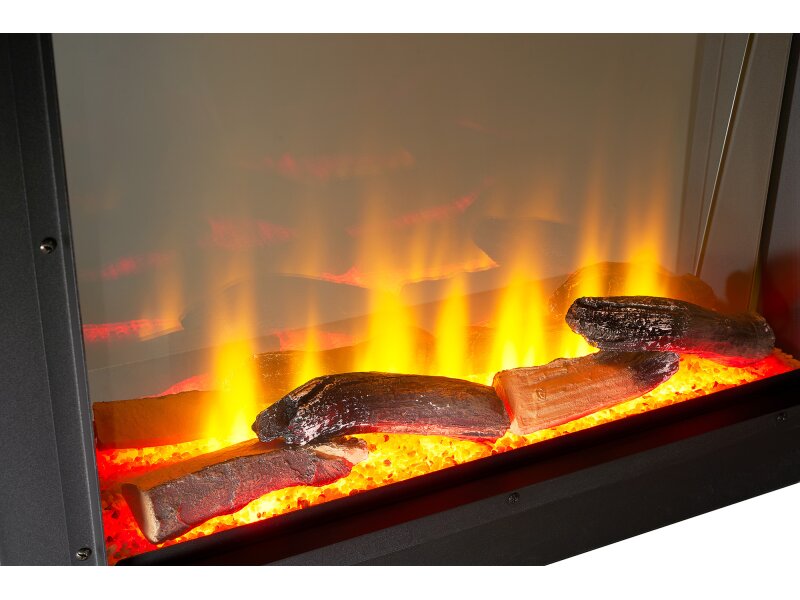 Adam Sahara 22 SQ Fully Inset Media Wall Electric Fire