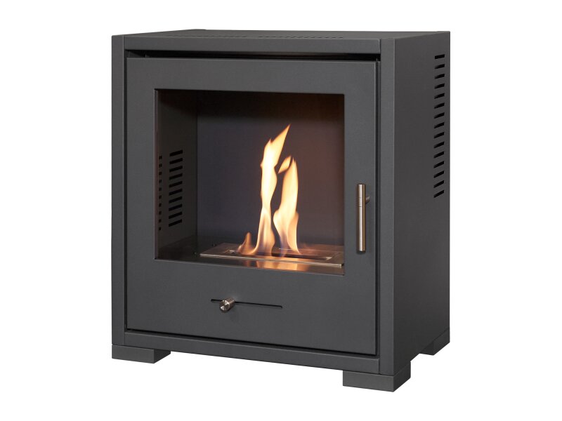 OKO S3 Bio Ethanol Stove in Charcoal Grey