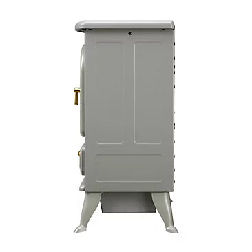Akershus 1.85W Matt GREY FC Stone effect Electric Stove