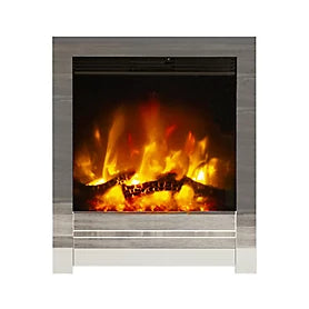Be Modern Kempton 2kW CHROME effect Inset Electric Fire