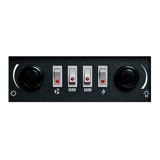 Focal Point ES 2000 Traditional Matt Black Electric Stove