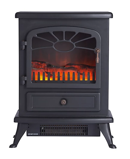 Focal Point ES 2000 Traditional Matt Black Electric Stove