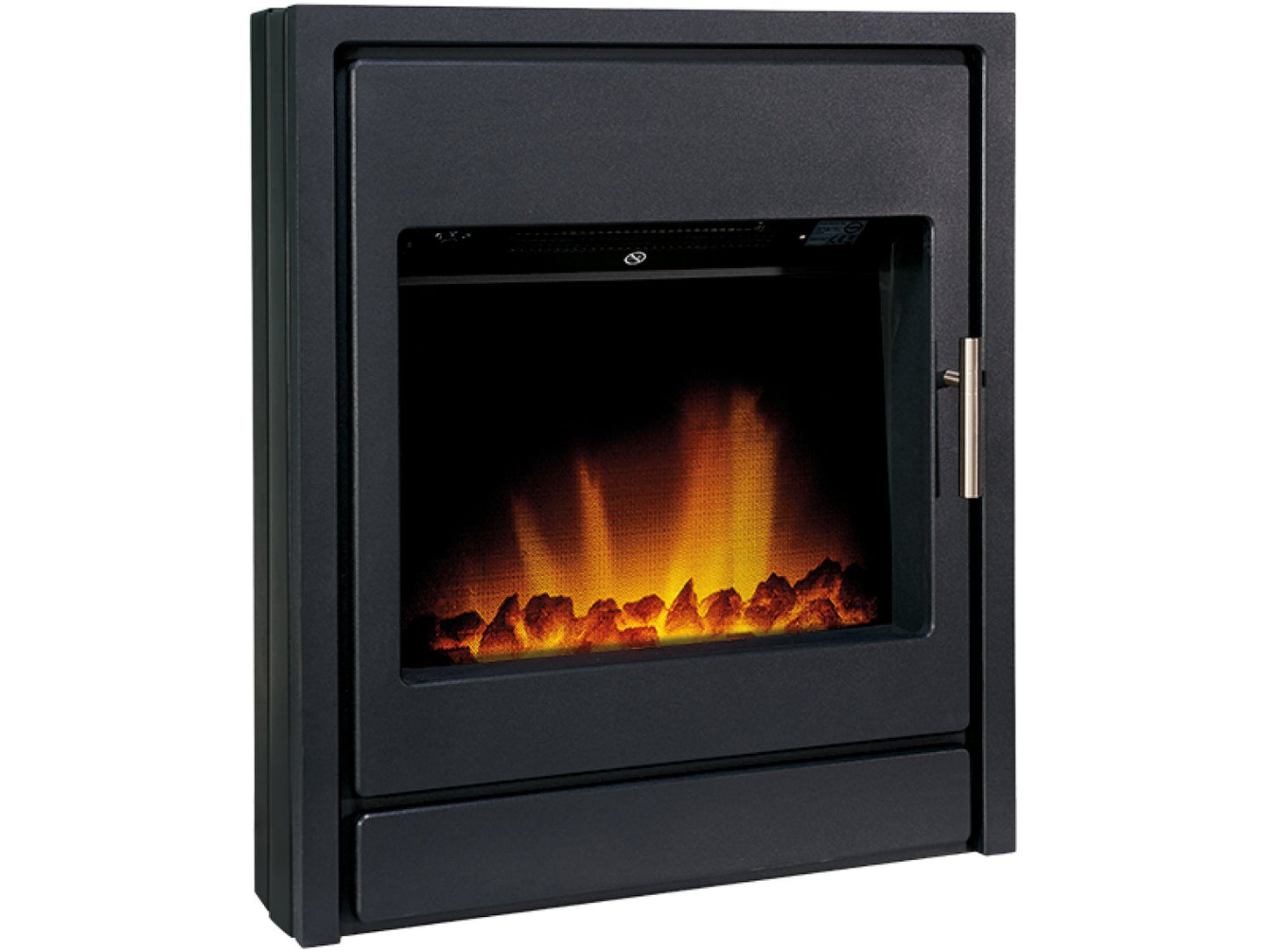 Acantha Alta/Phoenix Electric Inset Stove Black 