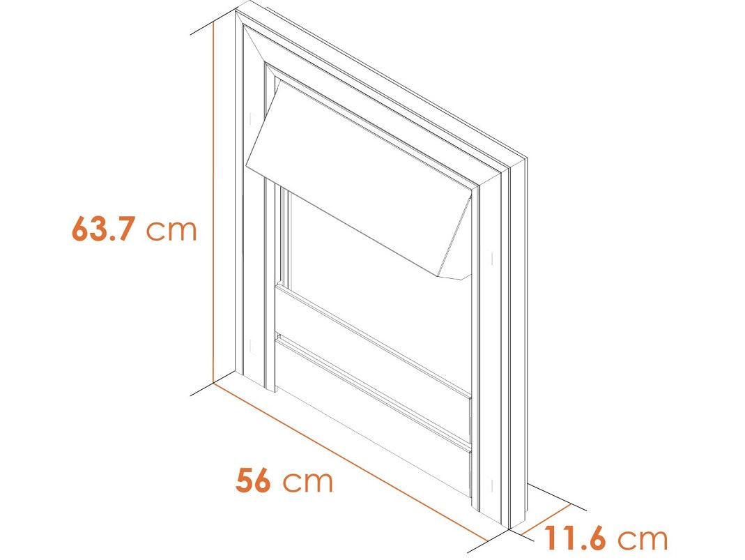 Acantha Argo Electric Fire in Brushed Steel