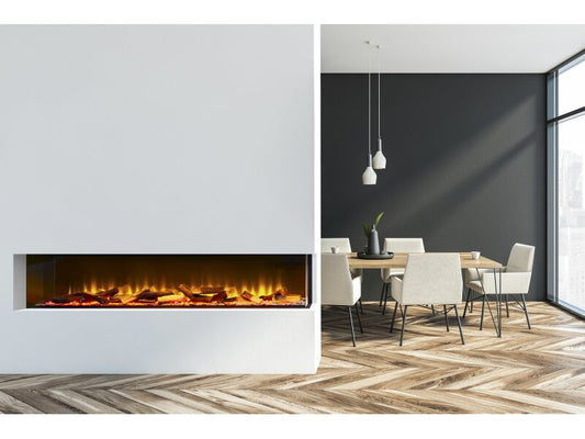 Acantha Aspire 150 Fully Inset Media Wall Electric Fire