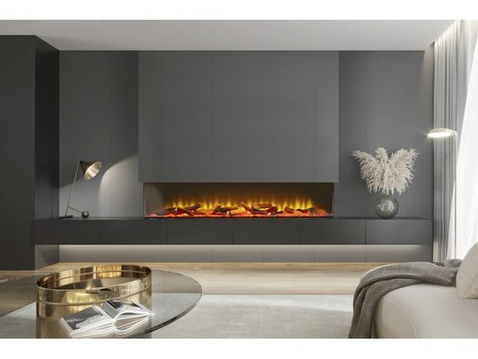 Acantha Aspire 150 Panoramic Media Wall Electric fire