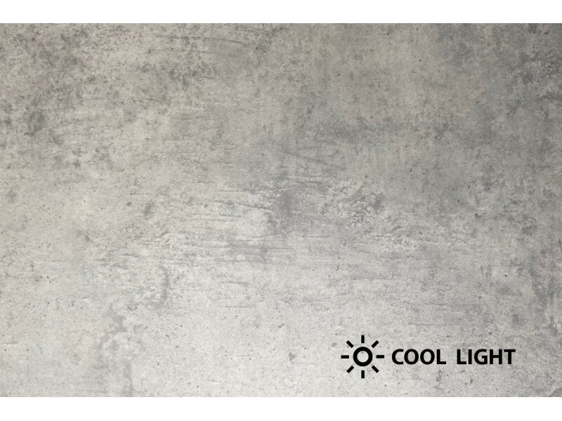 Acantha Nexus Media Wall Concrete Effect in Cool Light