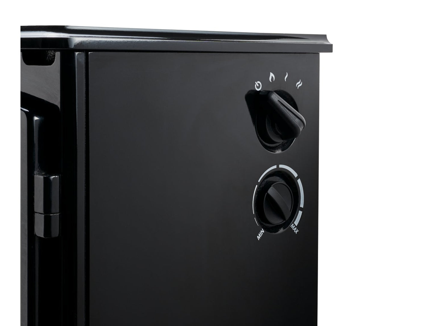 Adam Aviemore Electric Stove Black Enamel