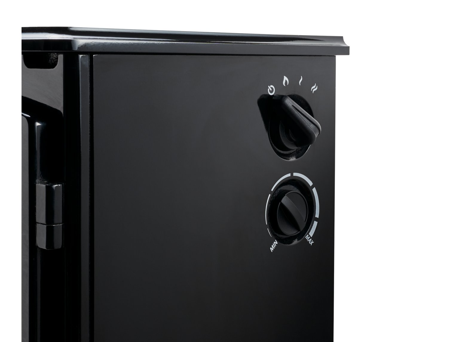 Adam Aviemore Electric Stove Black Enamel
