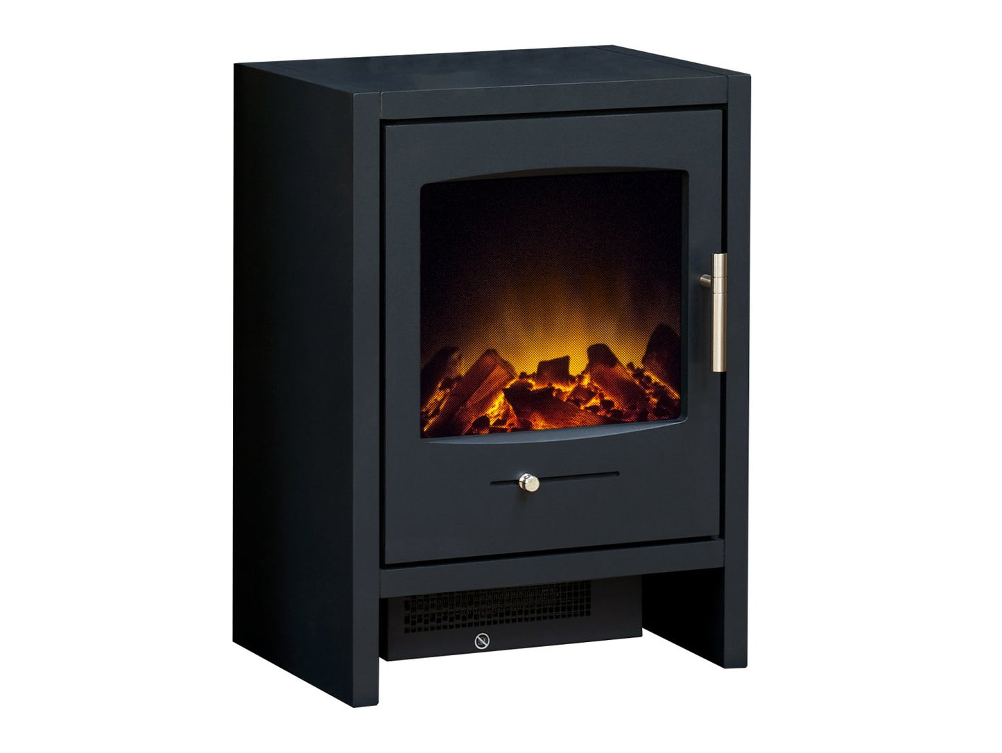 Adam Bergen Electric Stove Charcoal Grey
