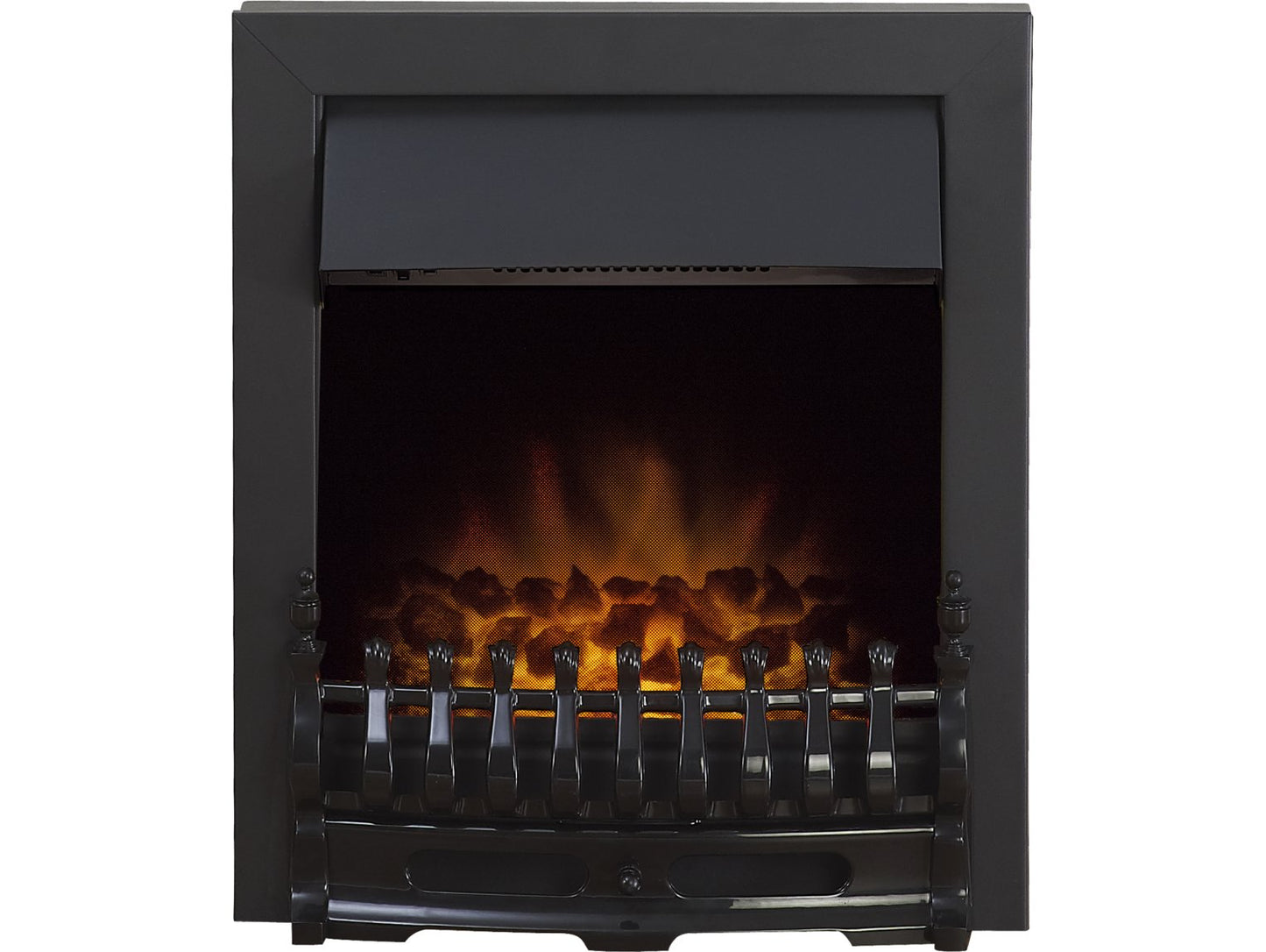 Adam Blenheim Electric Fire in Black