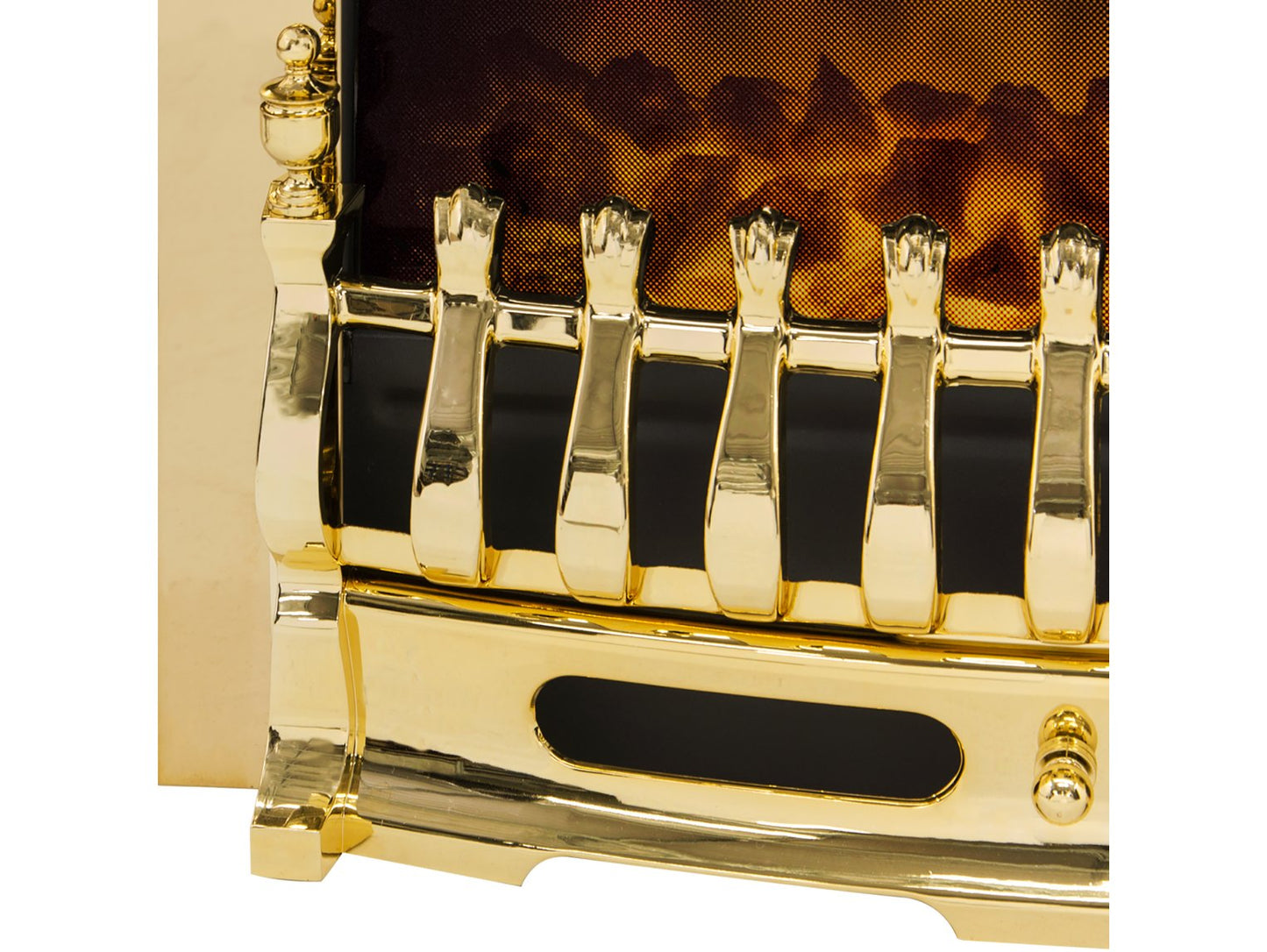 Adam Blenheim Electric Fire Brass