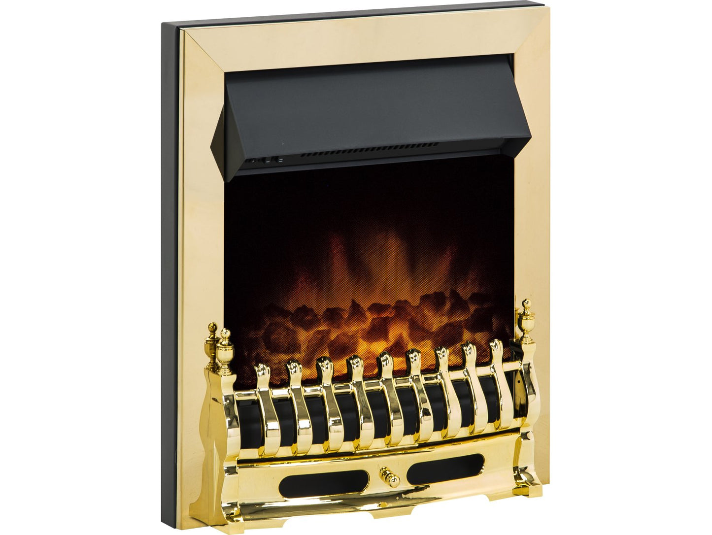 Adam Blenheim Electric Fire Brass