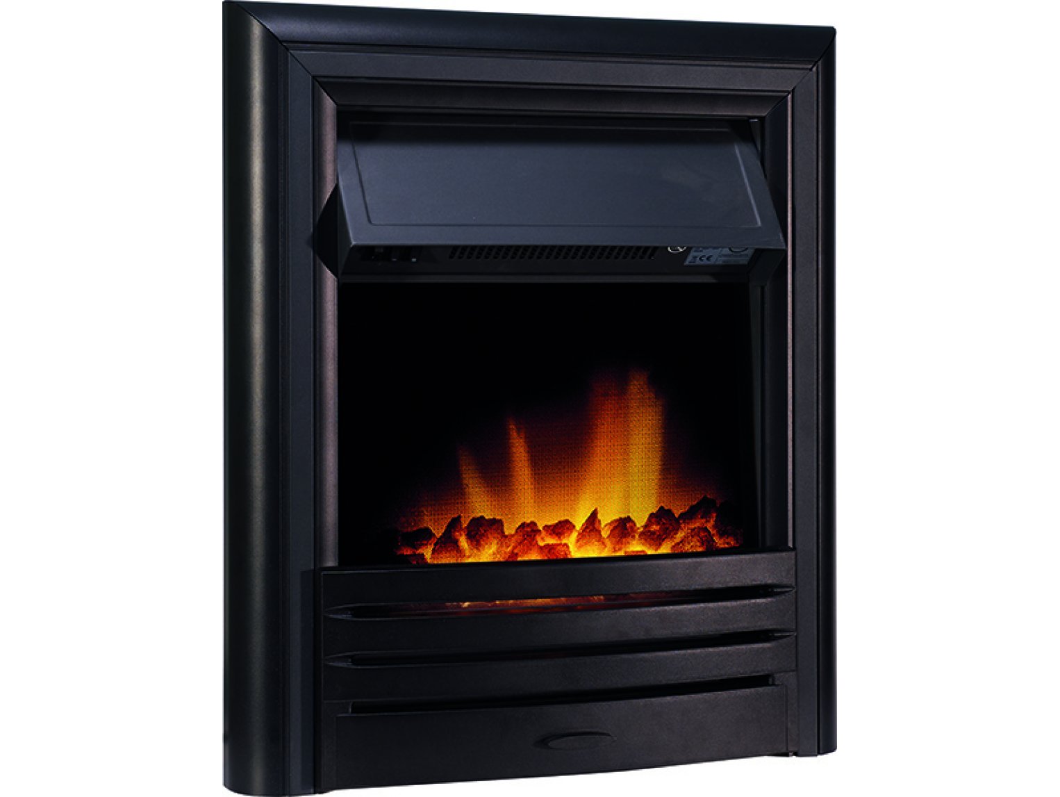 Adam Carolina Electric Fire Black
