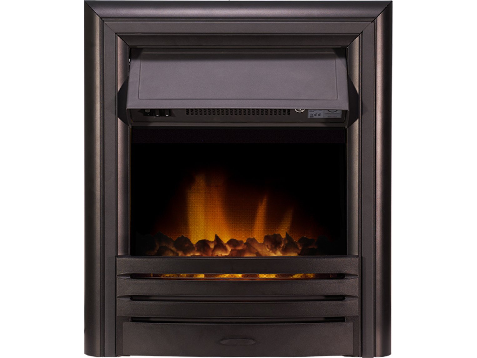Adam Carolina Electric Fire in Black