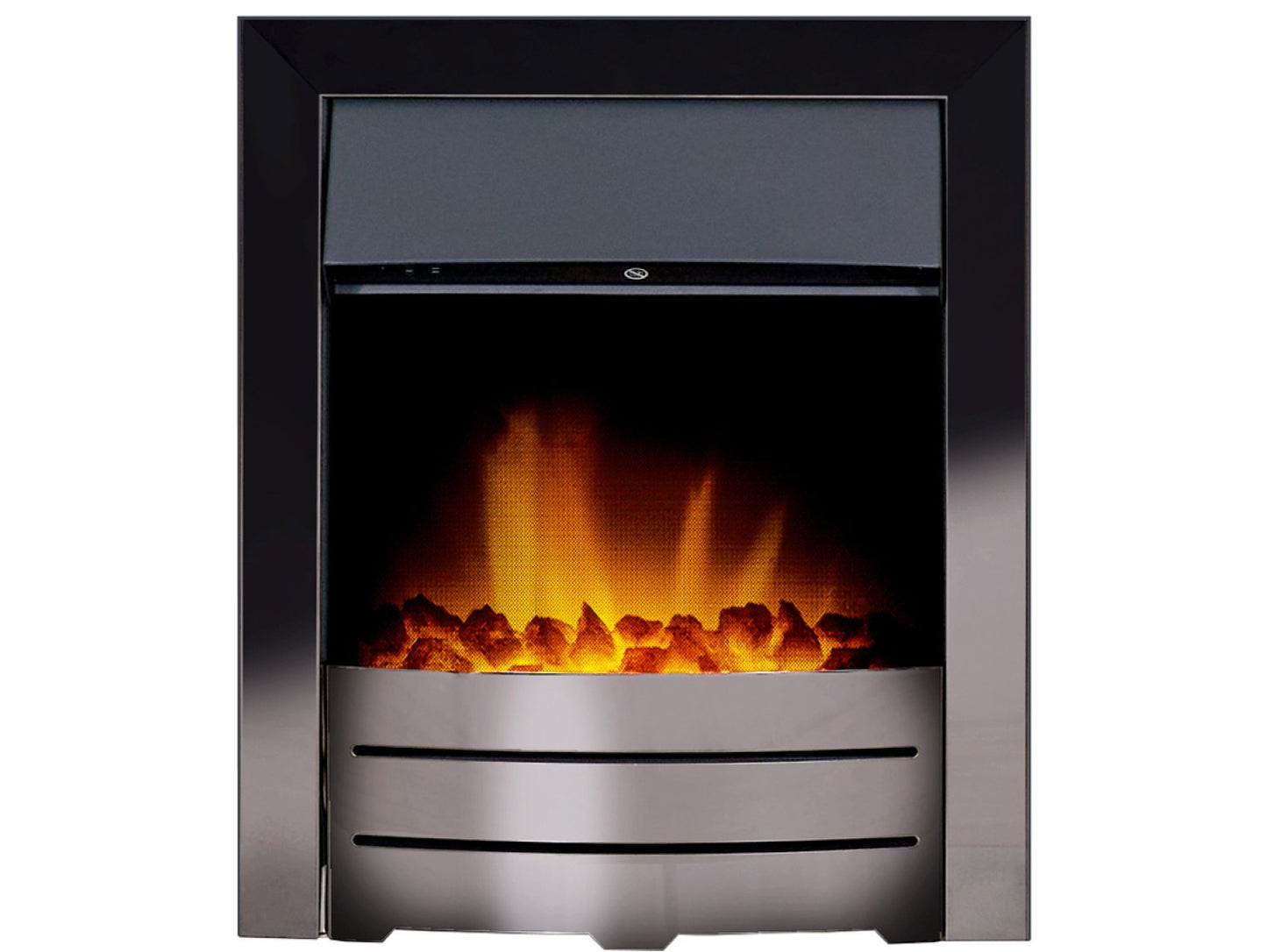 Adam Colorado Electric Inset Fire in Black Nickel
