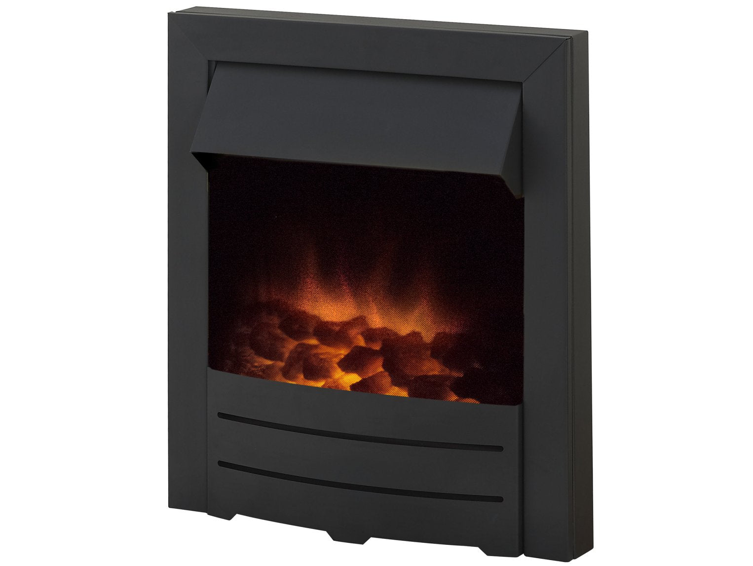Adam Colorado Electric Inset Fire Charcoal Black